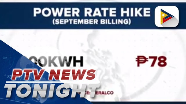 Meralco hikes power rates by P0.39/kWh this September