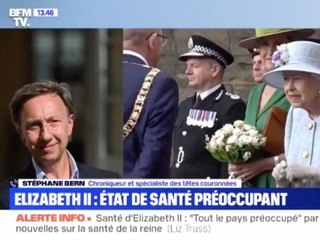 Elizabeth II et Stéphane Bern