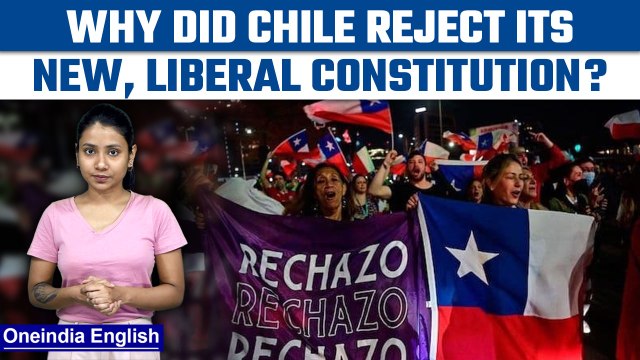 Chile: Public strongly rejects new constitution in referendum | Know why | Oneindia News*Explainer
