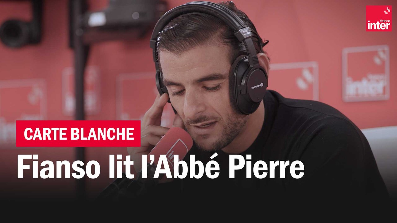 "La voix des sans-voix", Fianso lit l'Abbé Pierre - La carte blanche #Totemic