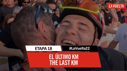 La emoción del ganador / Winner's emotion - Étape 18 / Stage 18 | #LaVuelta22