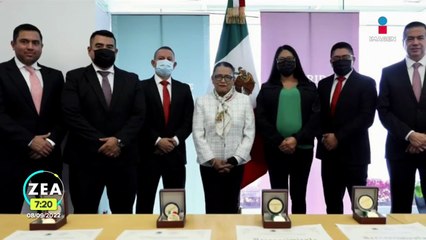 Reconocen a elementos de la GN con la Medalla al Mérito Policial 2021