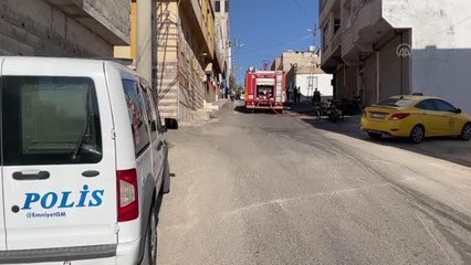 Evde çıkan yangın söndürüldü