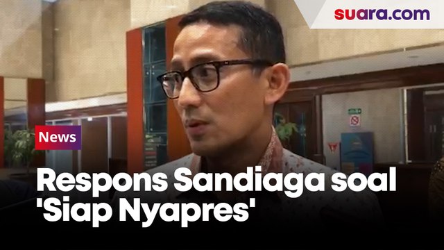 Respons 'Siap Nyapres', Sandiaga Uno: Saya Masih Kader Gerindra, Patuh Arahan Pak Prabowo