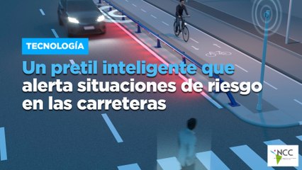 Un pretil inteligente que alerta situaciones de riesgo en las carreteras