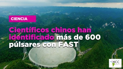 Científicos chinos han identificado más de 600 púlsares con FAST