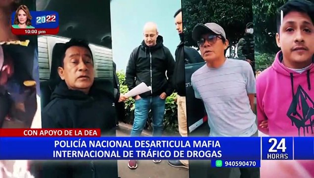 PNP incauta camión con 500 kilos de droga y desarticula banda de narcotraficantes