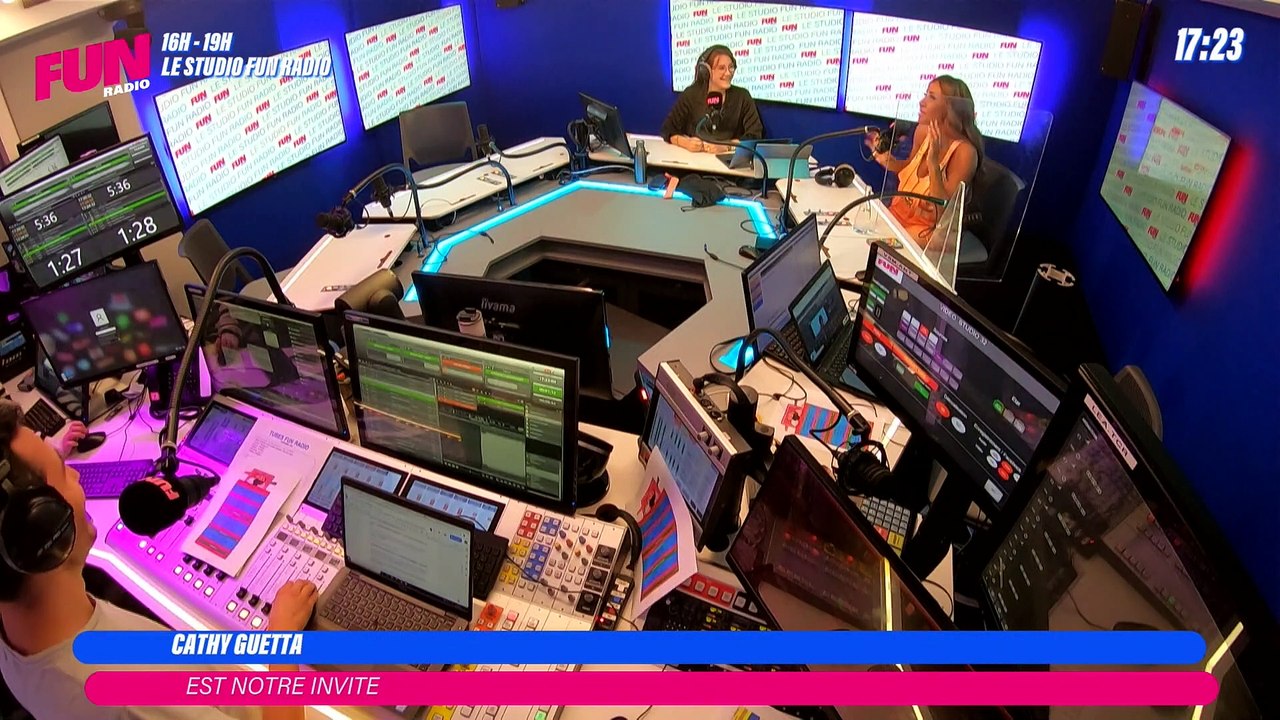 PÉPITE - Cathy Guetta en interview dans Le Studio Fun Radio