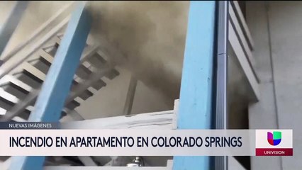 Incendio en apartamento de Colorado Springs