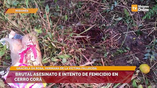 Brutal asesinato e intento de femicidio en Cerro Corá