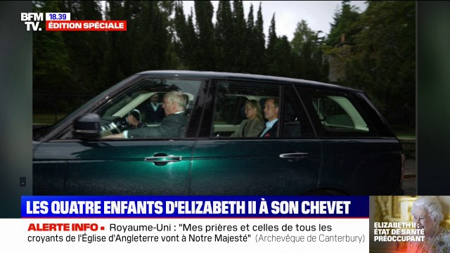 Elizabeth II: les photos de la voiture conduite par le prince William qui se dirige vers Balmoral