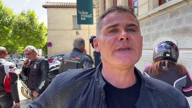 Les motards en colère sensibilisent les élus de Loire-Forez Agglomération