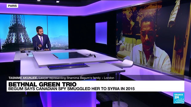 Shamima Begum held in Syria: 'Victim of trafficking at the hands of the Canadian security services'