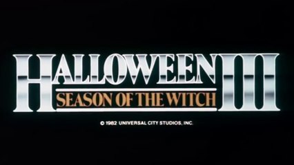 HALLOWEEN  III: Season of the Witch (1982) Trailer VO