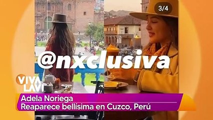 Reaparece Adela Noriega; así luce ahora