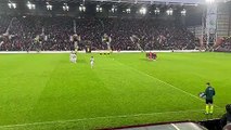 Minute's silence for The Queen cut short at Tynecastle after shouting and booing