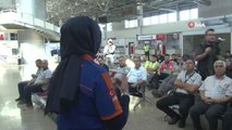 Erzurum haber | Erzurum Havalimanında gerçekleri aratmayan bir tatbikat
