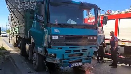 Arıza yapan aracın sürücüsü önlem almayınca kazaya neden oldu