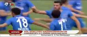 Çankırıspor 2-3 Gaziantepspor 29.10.2014 - 2014-2015 Turkish Cup 3rd Round