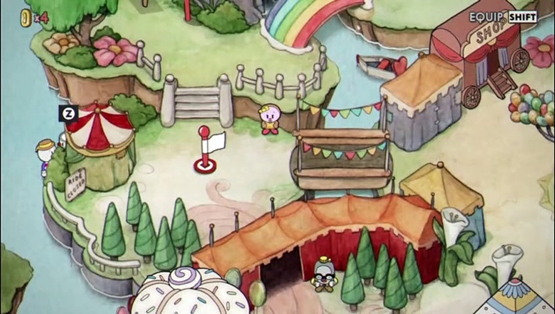 ⁣Cuphead DLC - All 64 Hidden Coins & Secret Locations, Secret Boss + Piano Song
