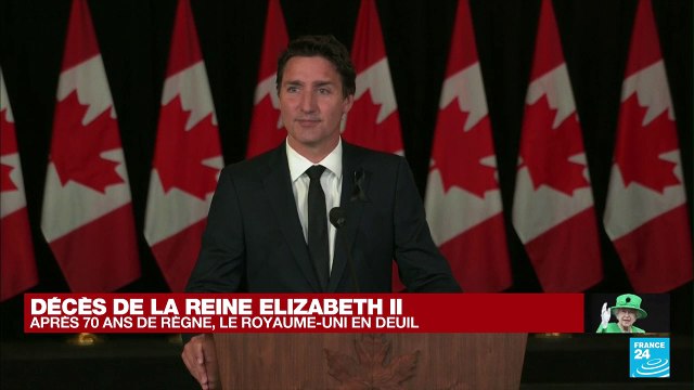 Décès d'Elizabeth II : Justin Trudeau rend hommage à la reine du Commonwealth
