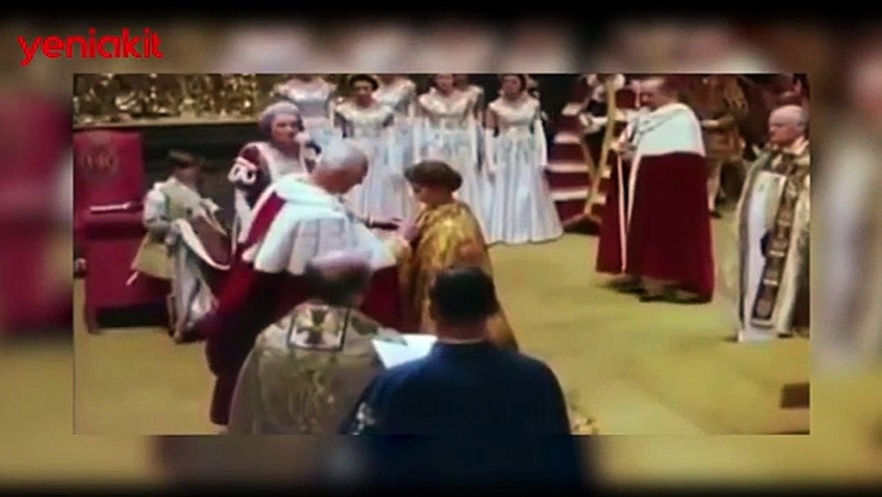 İngiltere Kraliçesi II. Elizabeth'in 70 sene önce tahta çıktığı anlara ait görüntüler...