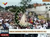Feligreses de Monagas demuestran su devoción a la Virgen del Valle
