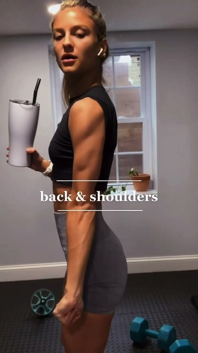 back and shoulder workout