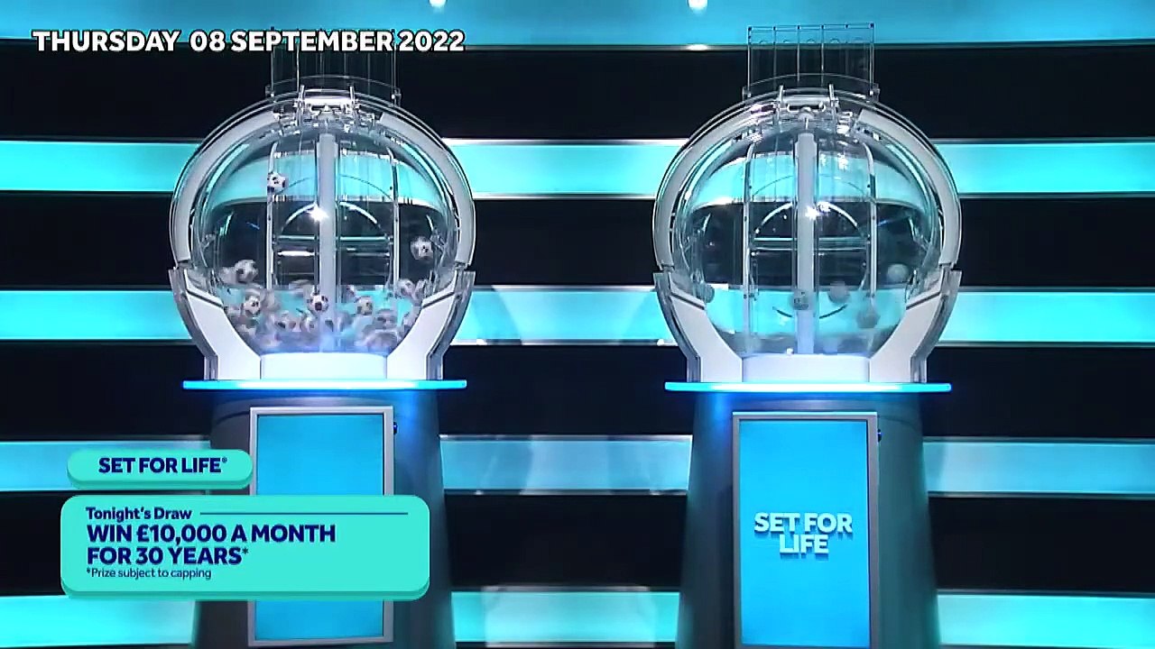 The National Lottery Set For Life draw results from Thursday 08 September 2022