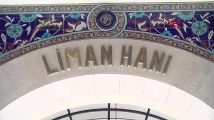 İSTANBUL-BAKAN ÖZER TARİHİ LİMAN HAN'IN AÇILIŞINA KATILDI