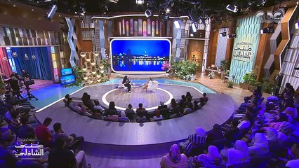 دينا الشربينى تغنى "برج الحوت" فى استوديو "معكم منى الشاذلى"