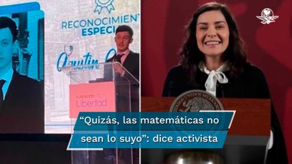 Elizabeth García Vilchis, precisa que Agustín Antonetti es fundador de Atlas Network