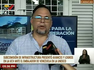 Tải video: UNESCO destaca recuperación integral de espacios en la UCV