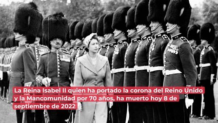 ÚLTIMO MOMENTO: muere la reina Isabel II a los 96 años