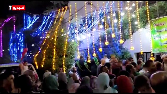 الليلة الختامية .. زحام واحتفالات حتى الصباح فى مولد سيدى القبارى بالإسكندرية