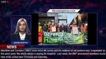 Rail baron Mick Lynch suspends RMT rail strikes on September 15 and 17 after Queen's death is  - 1br