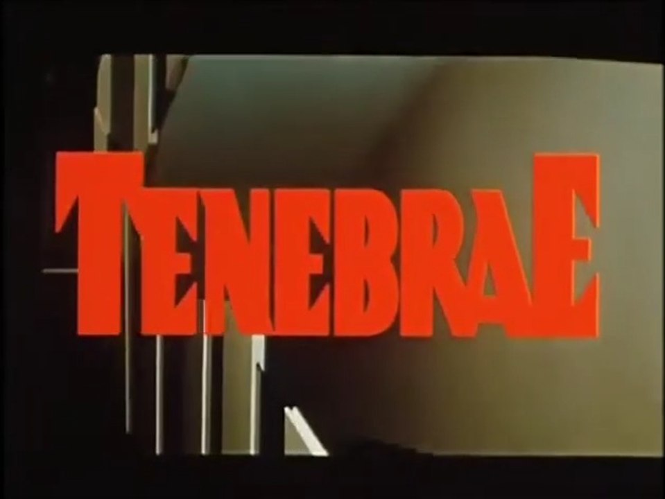 TENEBRAE Tenebre (1982) Bande Annonce Allemande