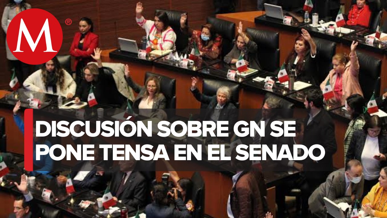 Senado discute dictamen de reforma a la Guardia Nacional