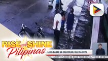 Tangkang pagdukot sa isang babae sa Caloocan, huli sa CCTV