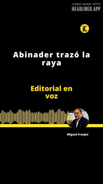 Editorial: Abinader Trazò la Raya