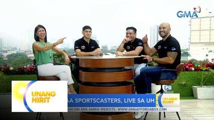 NCAA Sports anchors, LIVE sa Unang Hirit! | Unang Hirit