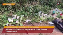 Brutal asesinato e intento de femicidio en Cerro Corá
