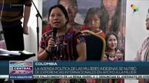 Mujeres colombianas se reunieron para conmemorar el Día Internacional de las Mujeres Indígenas