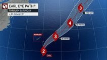 Hurricane Earl poses risks to Bermuda and beaches along the East Coast