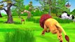 Monkey Watermelon Train Rides in Forest With Wild Animals Mammoth & giant Bull   Animals Train Video