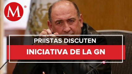 Moreira habla con senadores del PRI sobre ampliar presencia militar en las calles