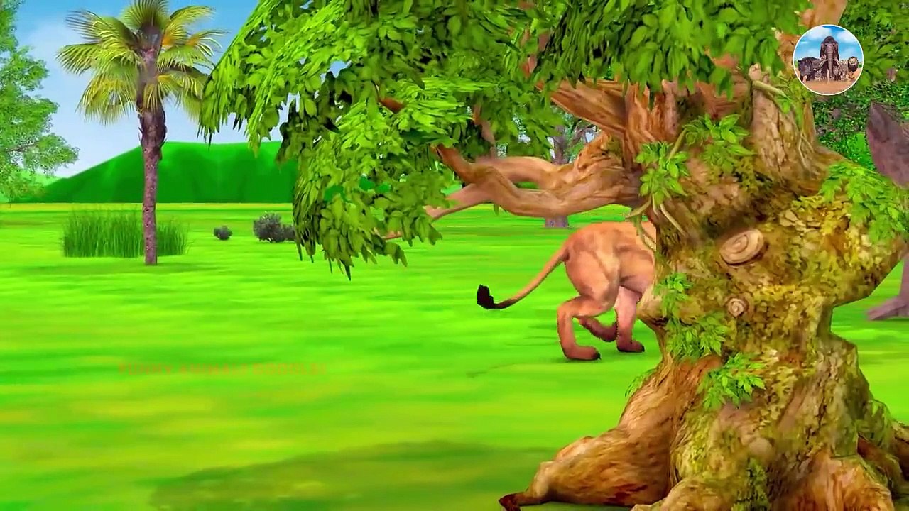 Giant Lion Vs Dinosaur Epic Battle Short Film Mother Dinosaur Protects its Eggs From Lion