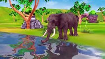 Giant Mammoth Elephant Vs Crocodile Epic Battle   Woolly Mammoth Rescue Baby Elephant from Crocodile