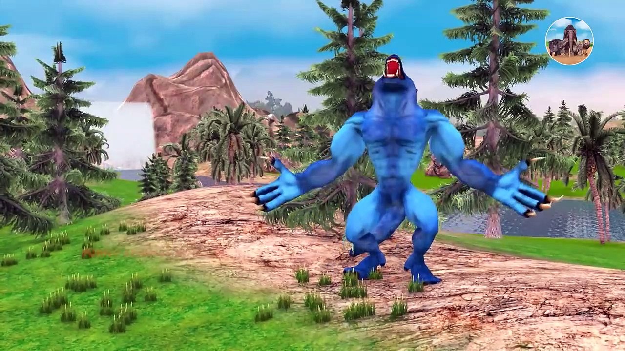 Zombie Wolf vs Woolly Mammoth Rescue Baby Elephant From Giant Werewolf Animal Revolt epic Battle