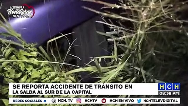 Accidente vial deja pérdidas materiales en la carretera al sur